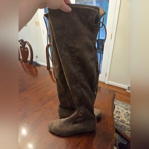 Marc Fisher Yuna Women's Brown Over the Knee Boots Size 10  NEW $229